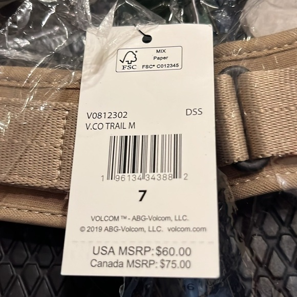 NWT Volcom Men's V.co Trail Sandal Sport  size 7 - Picture 7 of 8